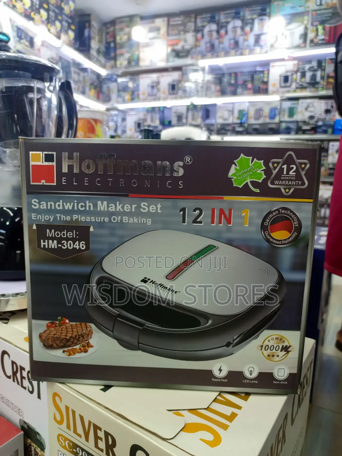12n1 Sandwich Maker Set.