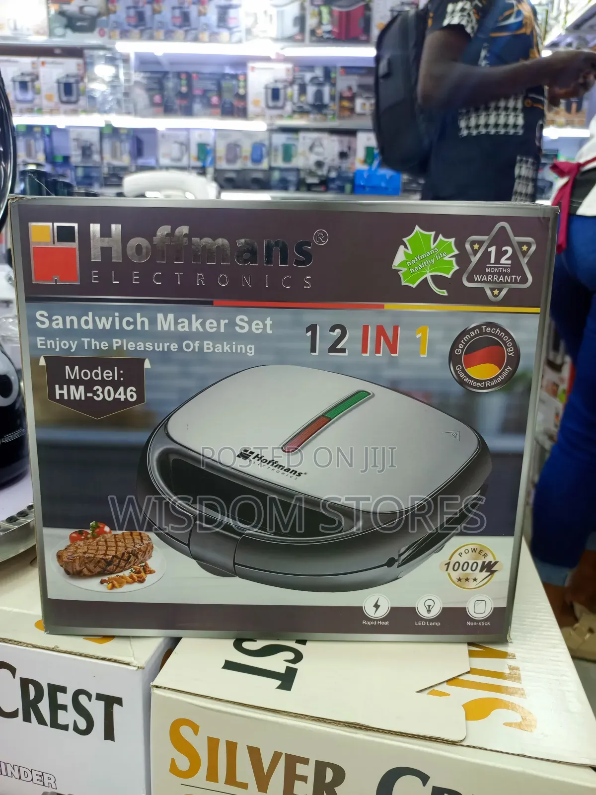 12n1 Sandwich Maker Set.