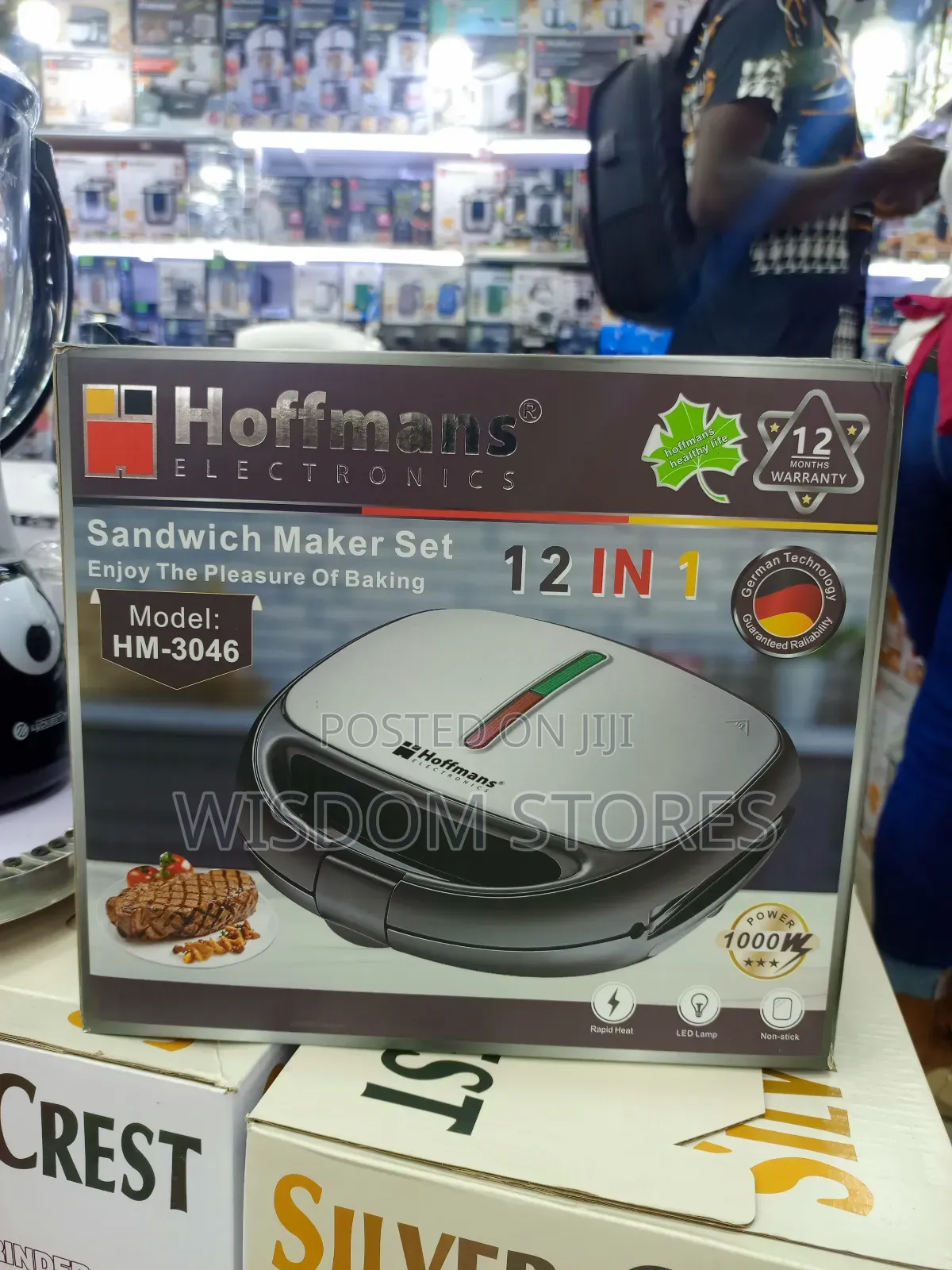 12n1 Sandwich Maker Set.