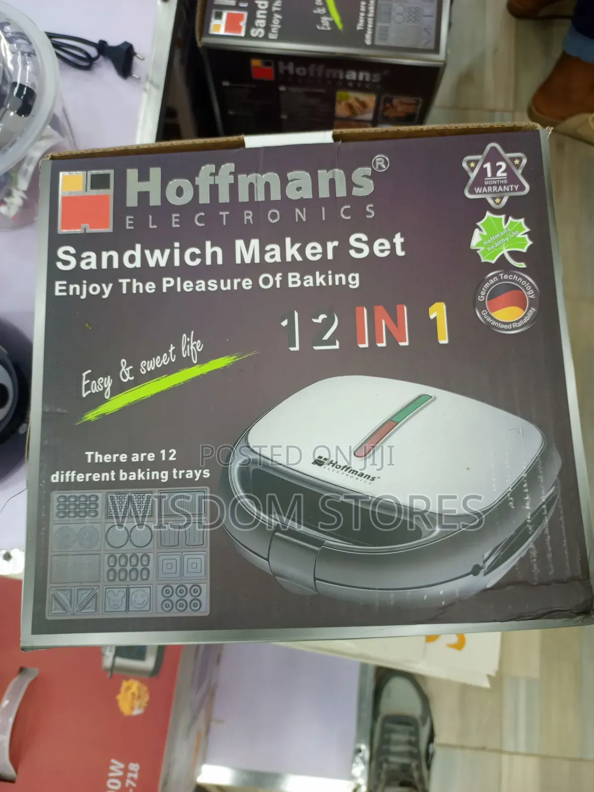 12n1 Sandwich Maker Set.