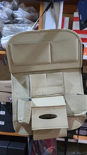 Universal Pu Leather Car Backseat Organizer