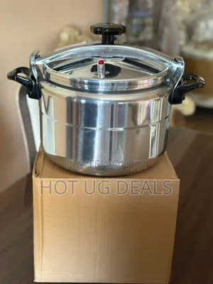 5 Liters / 5l / 5 Litres Aluminium Pressure Cooker - Silver