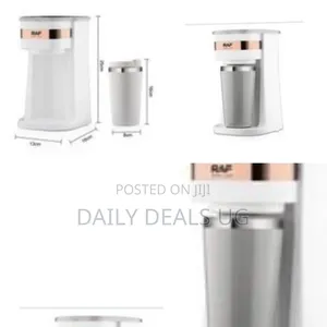 Raf R.119w Single-Serve Coffee Maker With an Included Travel Mug