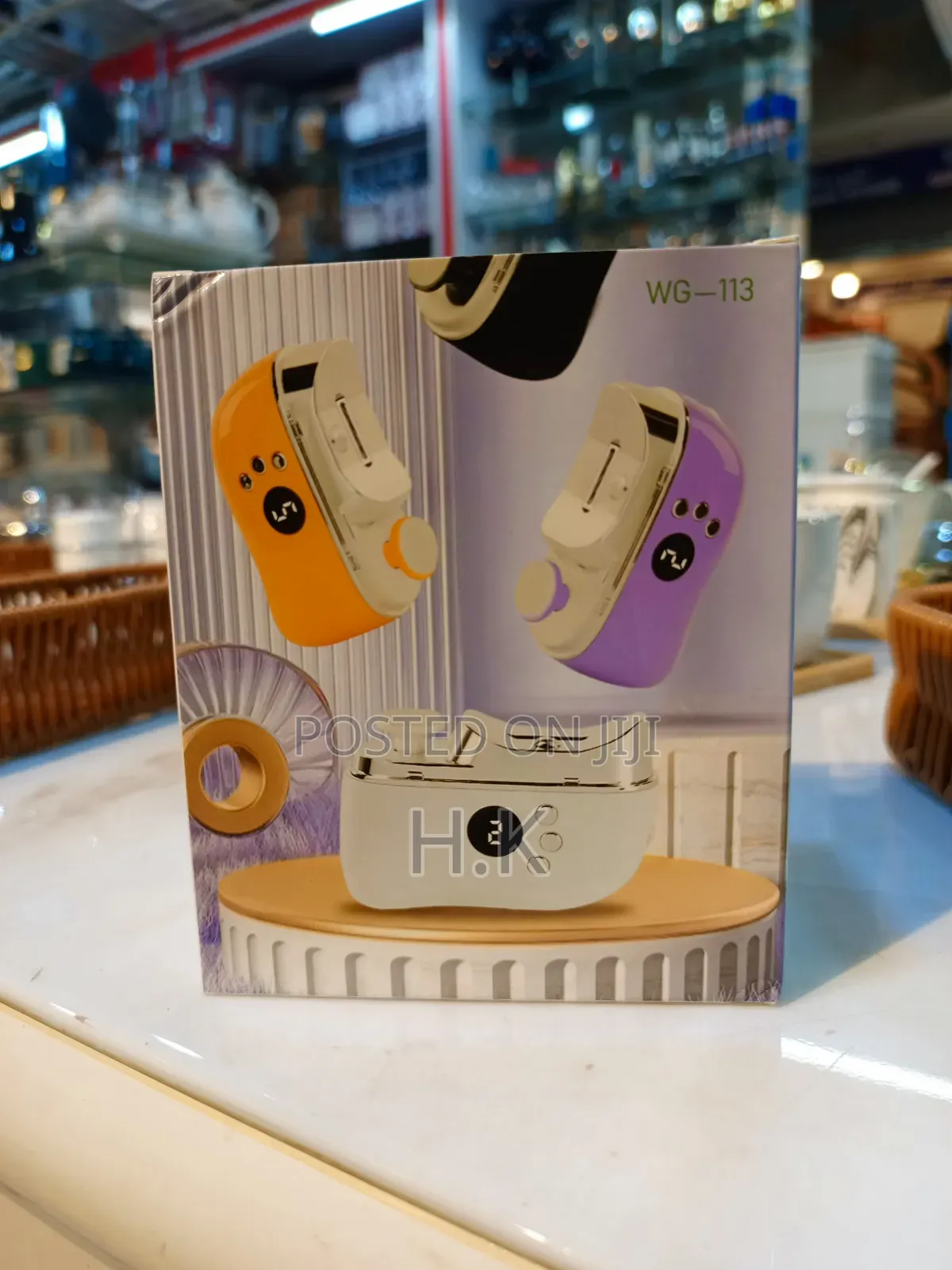 Electric Nail Clipper and File.