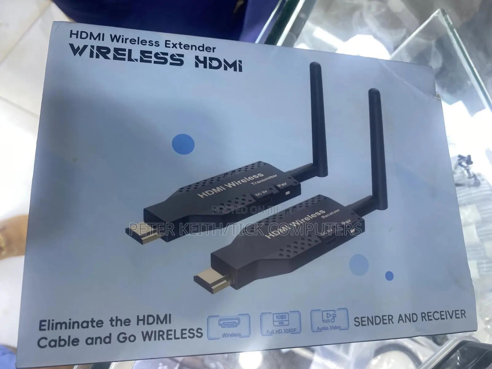 Hdmi Wireless Extender Sends Signal in Audio and Video Wirelessly