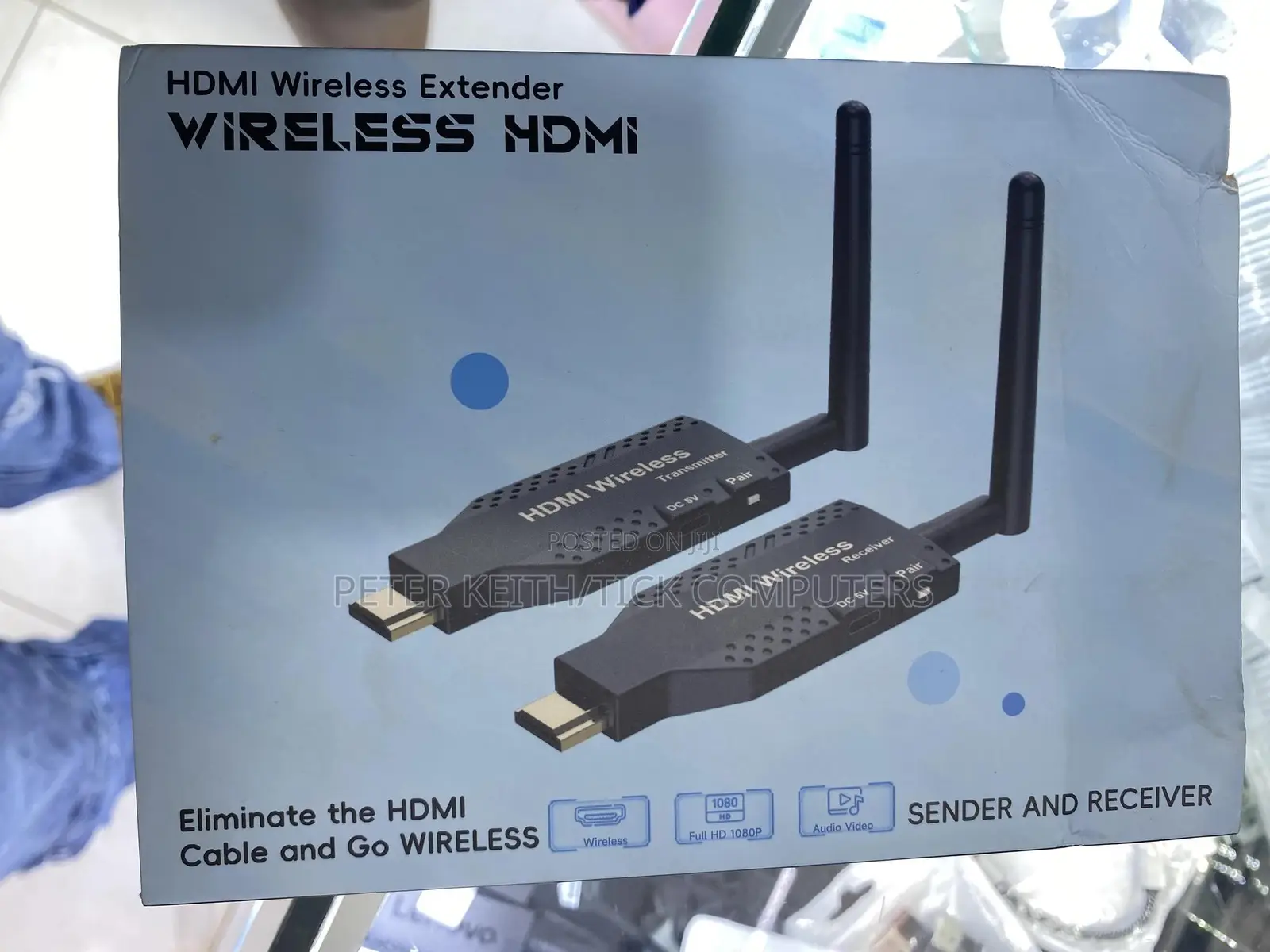 Hdmi Wireless Extender Sends Signal in Audio and Video Wirelessly