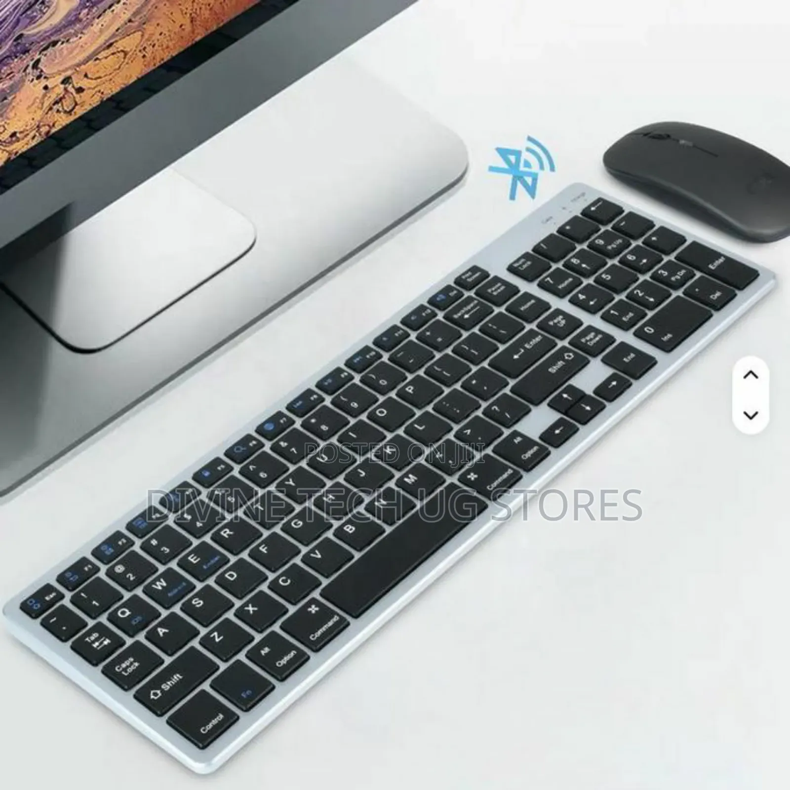 Professional Wireless Bluetooth Rechargeable Keyboard With Mouse