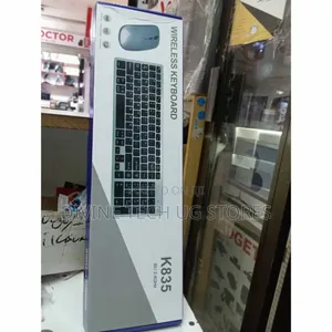 Professional Wireless Bluetooth Rechargeable Keyboard With Mouse