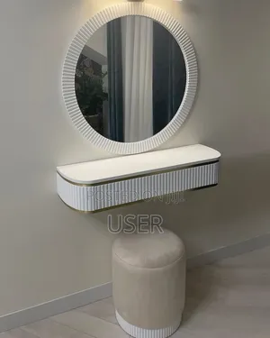 Modern Make Up Vanity Table With Mirror Call Us On