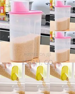 2.5 Litre Food Plastic Storage Grains Cereal Container