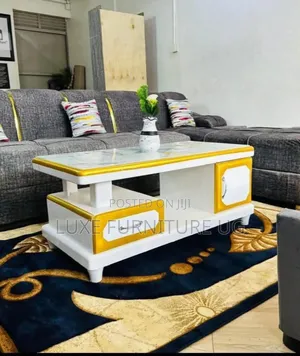 White Gold Centre Table