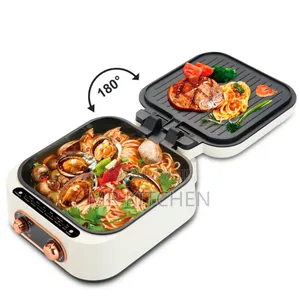 Electric Hot Pot And Grill Cooker (3 In 1)