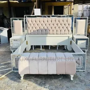 5by6 Bed/White Colour/Fancy Design