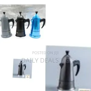 A Stovetop Espresso Maker, Commonly Known as a Moka Pot