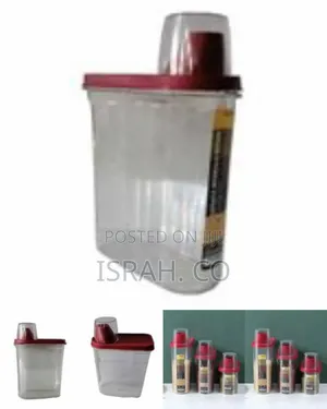 2.8 Litre Plastic Food Storage Grains Cereal Container Bin