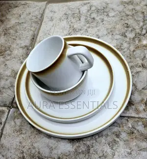 24-Piece Crafted Ceramic Dinner Set