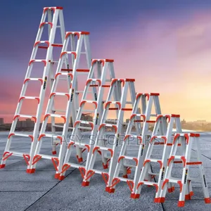 Double-Sided a-Frame Aluminum Folding Step Ladder All Sizes Available