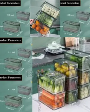 3 Layer Food Storage Fridge Container Boxes