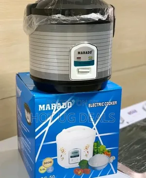 Marado Electric Rice Cooker - 5litres- Black