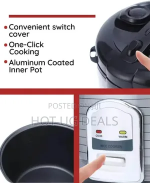 Marado Electric Rice Cooker - 5litres- Black