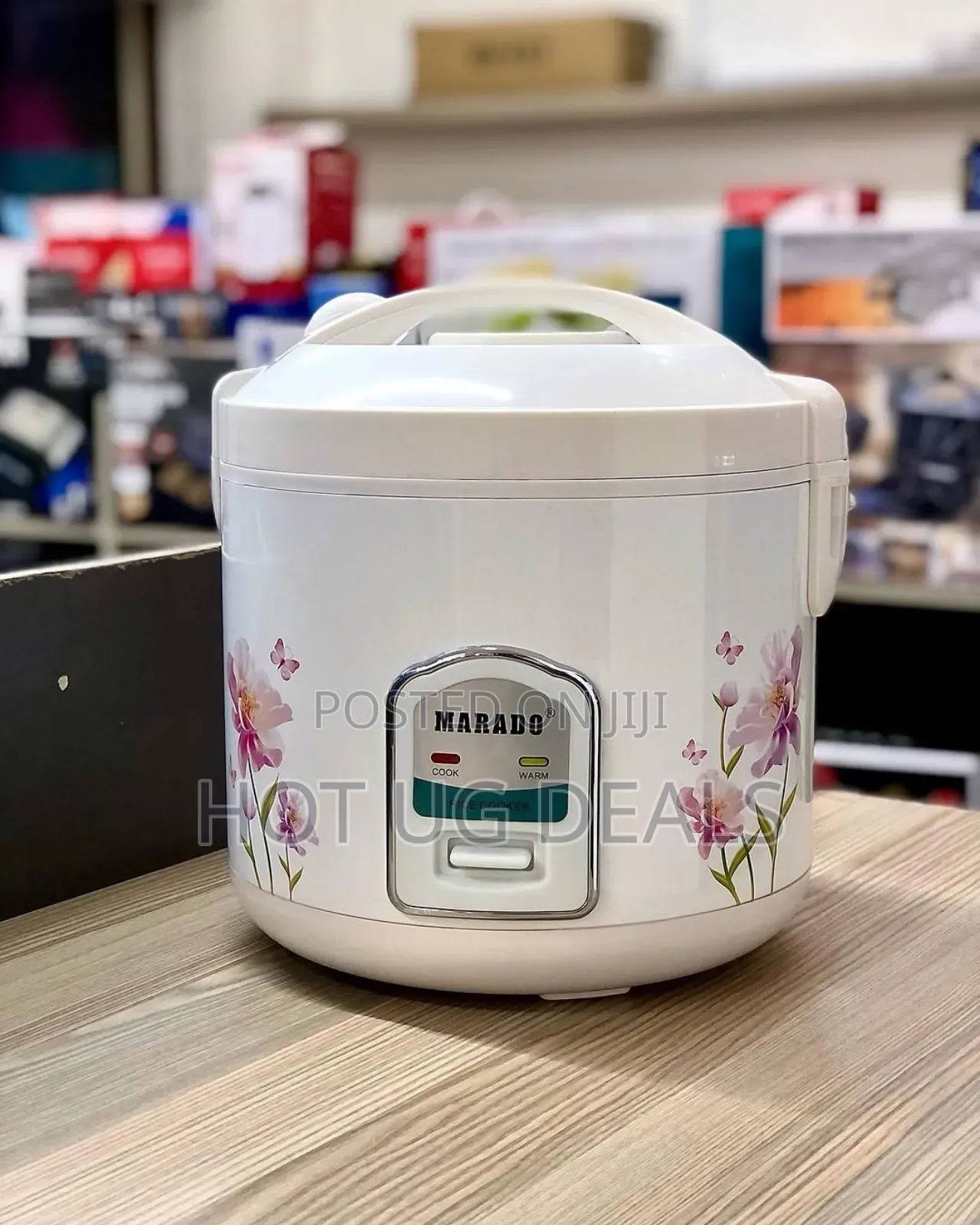 Marado Electric Rice Cooker - 5litres- White