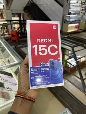 New Xiaomi Redmi 15C 4G 256 GB Black