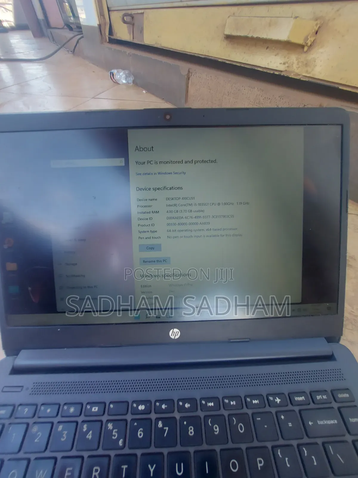 Laptop HP 240 G8 4GB Intel Core I5 HDD+SSD 750GB