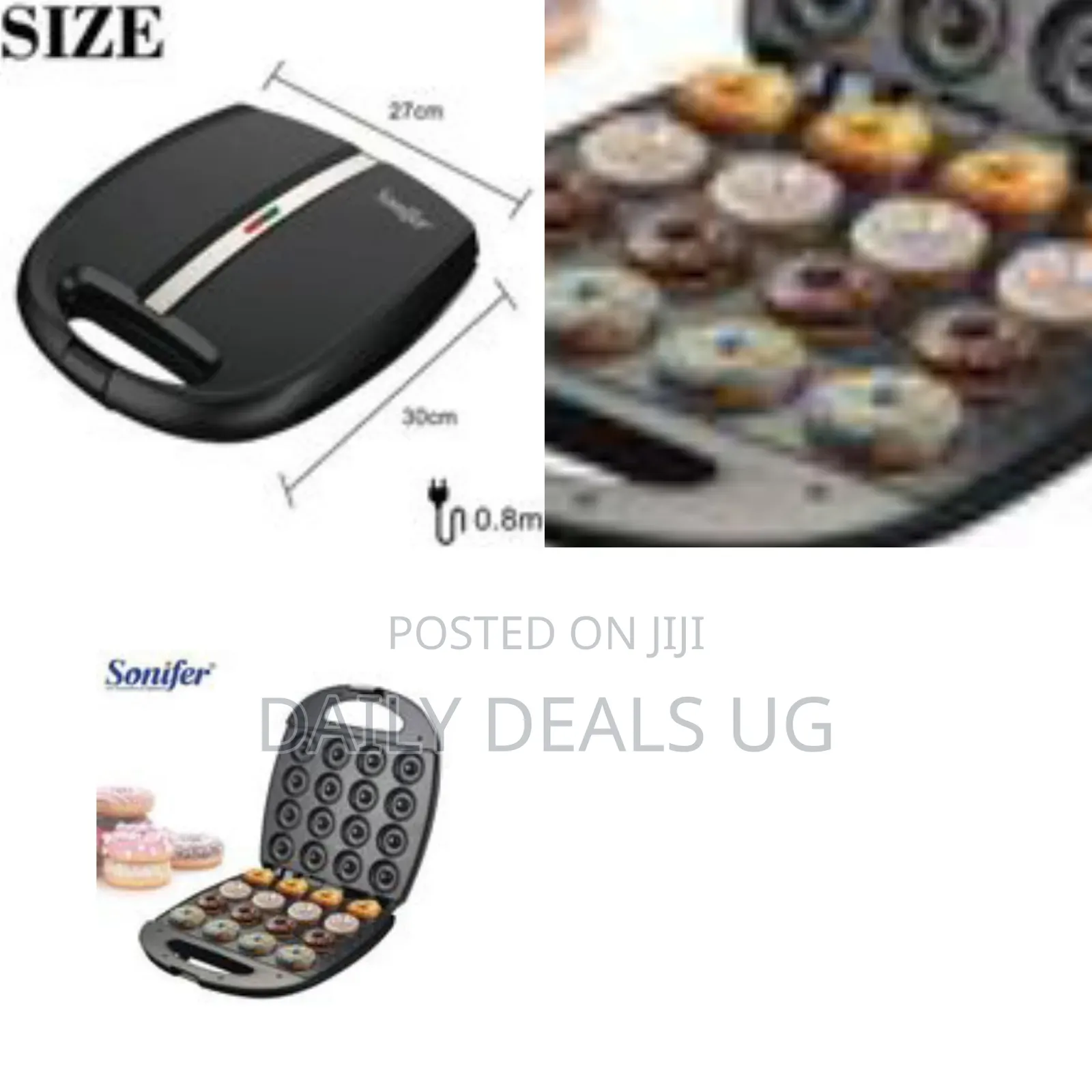 A Sandwich Maker and a Donut Maker