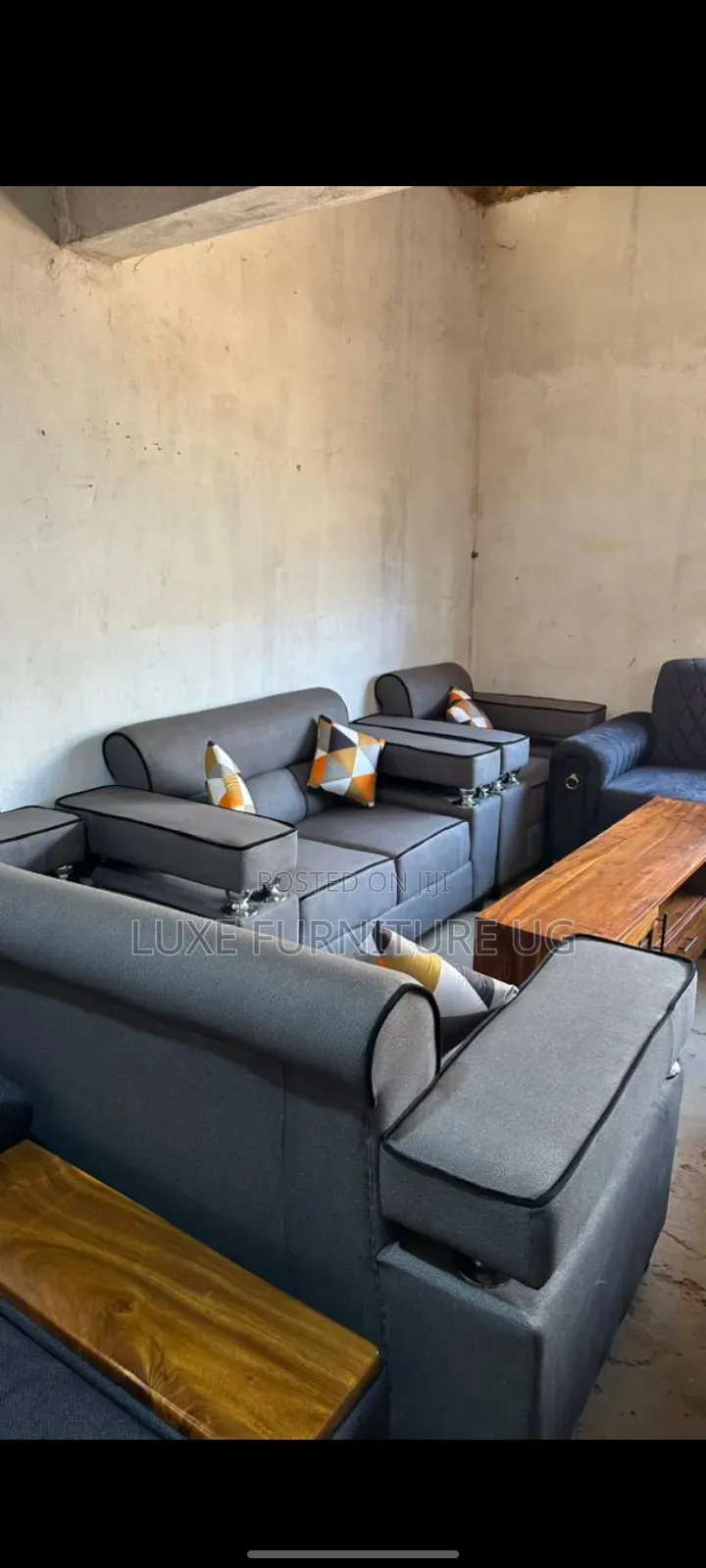 Grayish Sofa 6seater