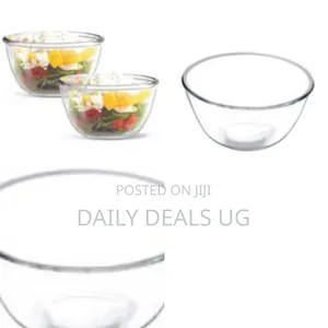 Borosilicate Glass Mixing and Serving Bowls