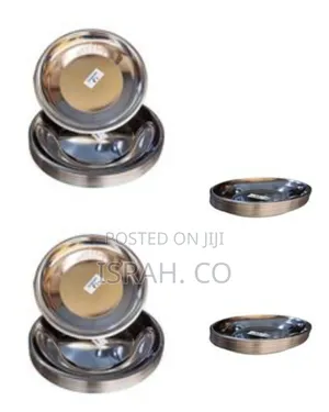 10 Pieces of Stainless Steel Plates