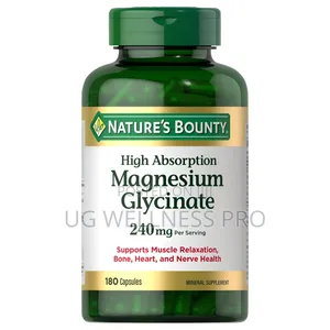 Nature's Bounty Magnesium Glycinate 240mg Capsules