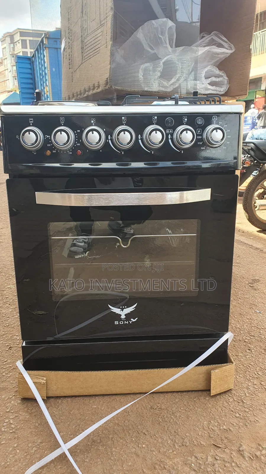 60 by 50 Sony Free Standing Gas Cooker With Oven 3*1