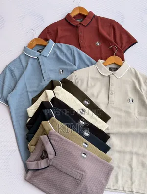 Men's High-Density Collar Polo Shirts