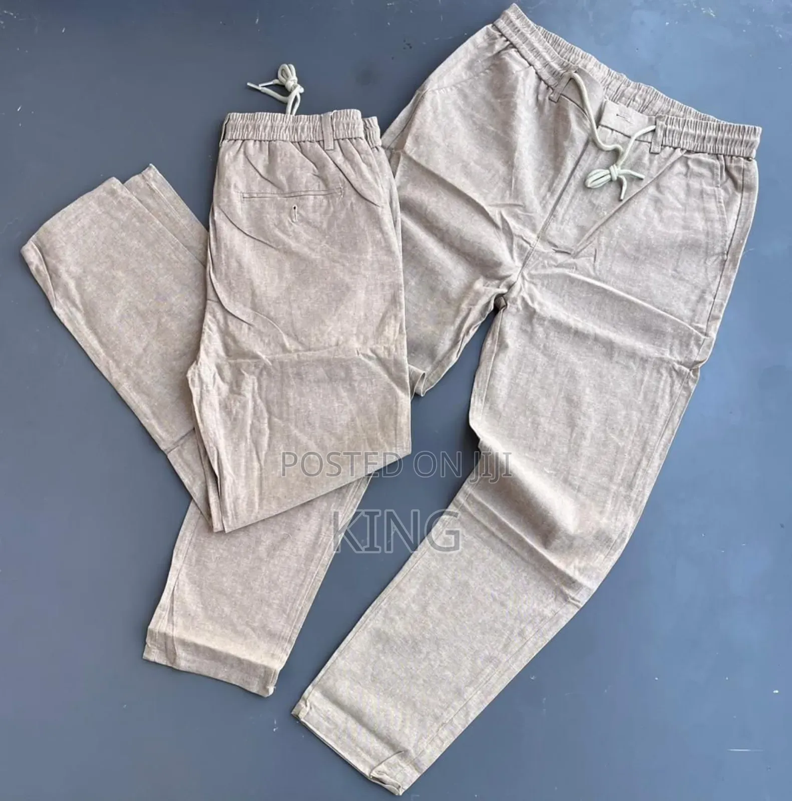 Men's Linen Pants. Premium Linen Fabric Trousers