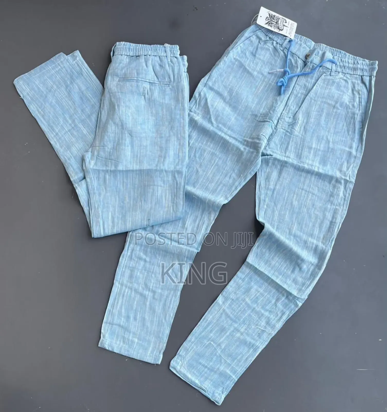 Men's Linen Pants. Premium Linen Fabric Trousers