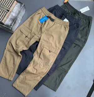 Men's Cargo Jogger Cargo Pants .