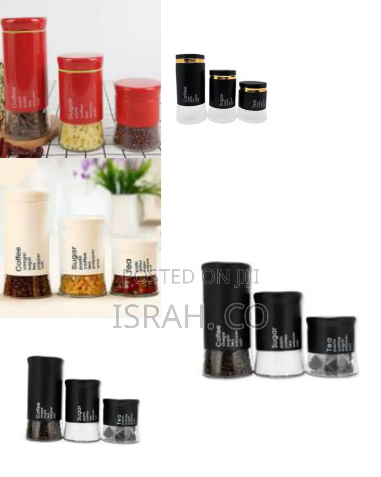 Big Multifunction Creative Food Glass Jars With Lids for Kitchen