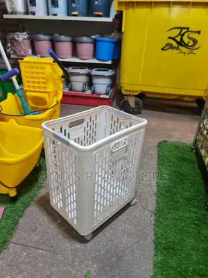 Foldable Rolling Loundary Storage Basket