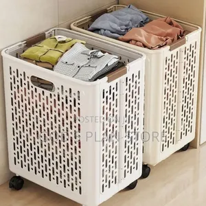 Trendy Plastic Storage Organizer Basket