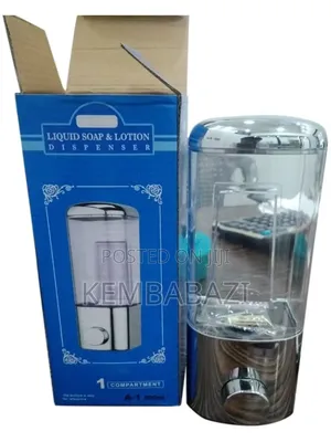 A-1 Wall-Mounted Liquid Soap and Lotion Dispenser.
