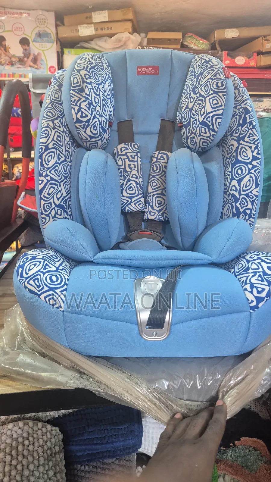 All-in-One
Baby Soft Car Seat Adjustable Backrest, 1 to 3 Years