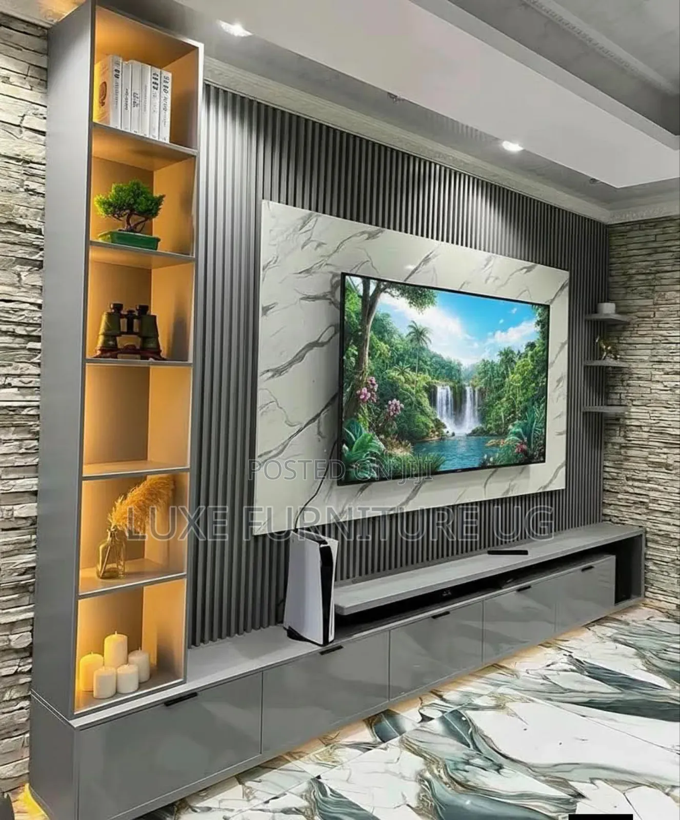 Wall Unit Tv Stand/Inbuilt