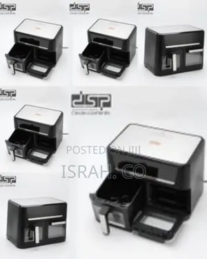 DSP Kb2188 Dual Zone Air Fryer Oven14l With Visual Window, 1700w Air