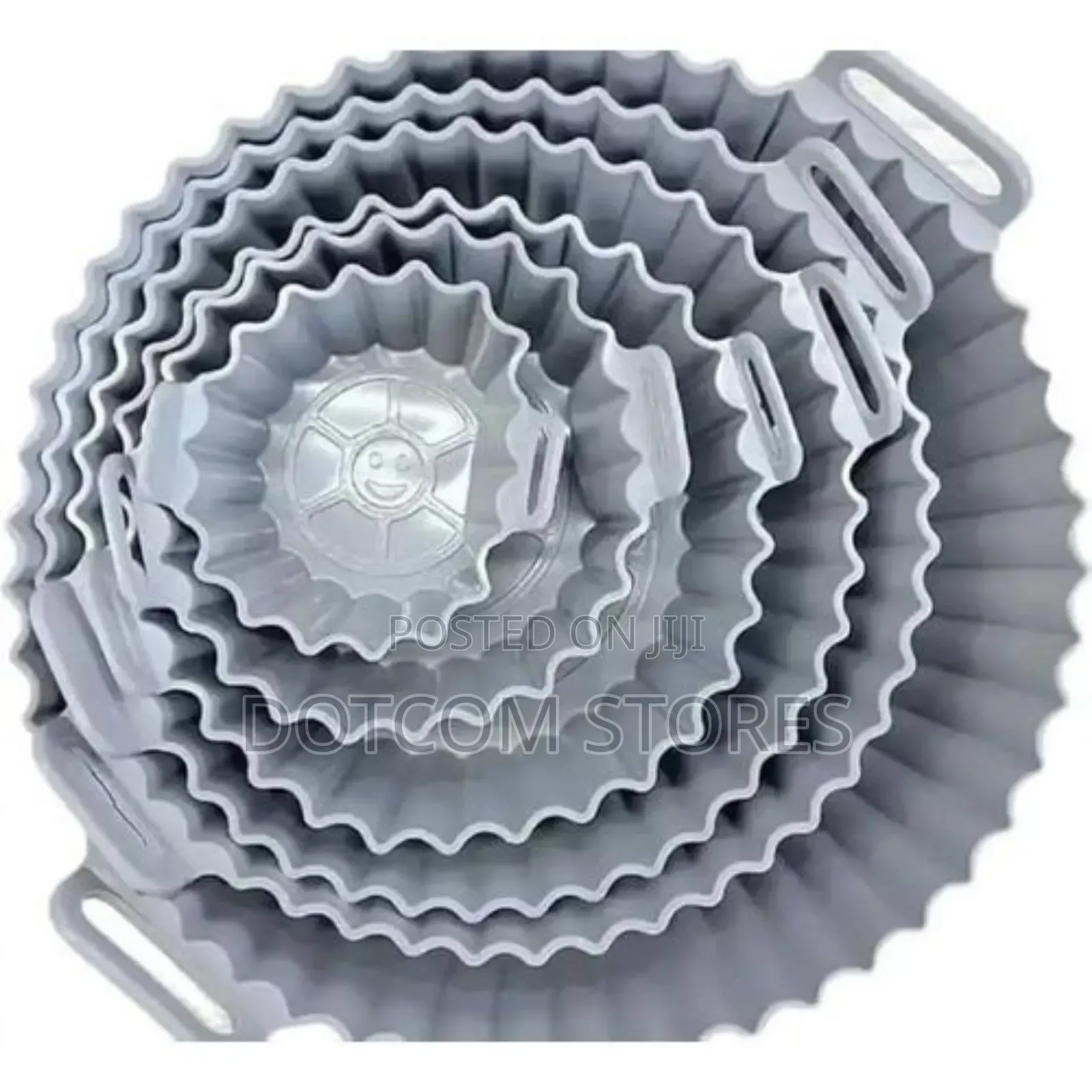 6-Set Reusable Silicone Air Fryer Liners