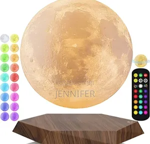 Levitating Moon Lamp.