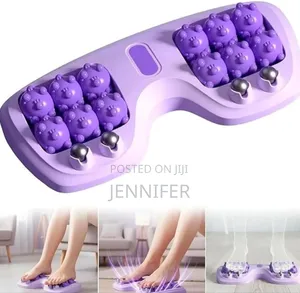 Portable Dual Foot Massage Roller.