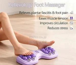 Portable Dual Foot Massage Roller.