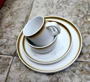 24-Piece Crafted Ceramic Dinner Set