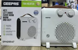Geepas Portable Fan Heater, Model Gfh28547.